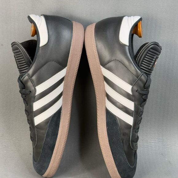 Adidas Samba Classic Men's Athletic sneaker Shoes Black White size 12.5 - Picture 5 of 8